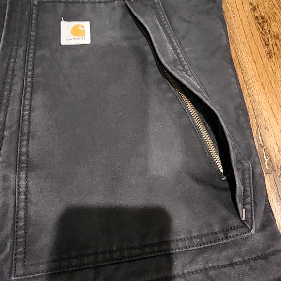 Carhartt Quick Duck Black Vest - Picture 4 of 8
